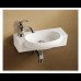 Νιπτήρας πορσελάνης αναρτώμενος 500χ270χ120 mm LT 5037
